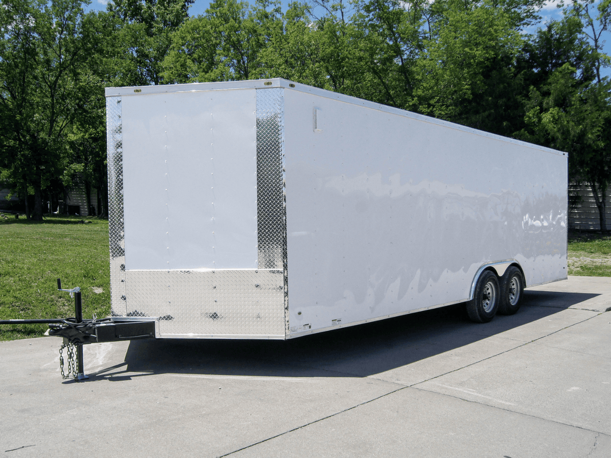 8.5 × 24 ft V-Nose Enclosed Trailer, photo 4