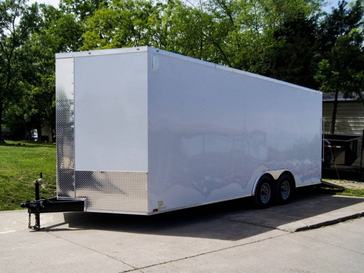 8.5 × 20 ft V-Nose Enclosed Trailer, photo 3