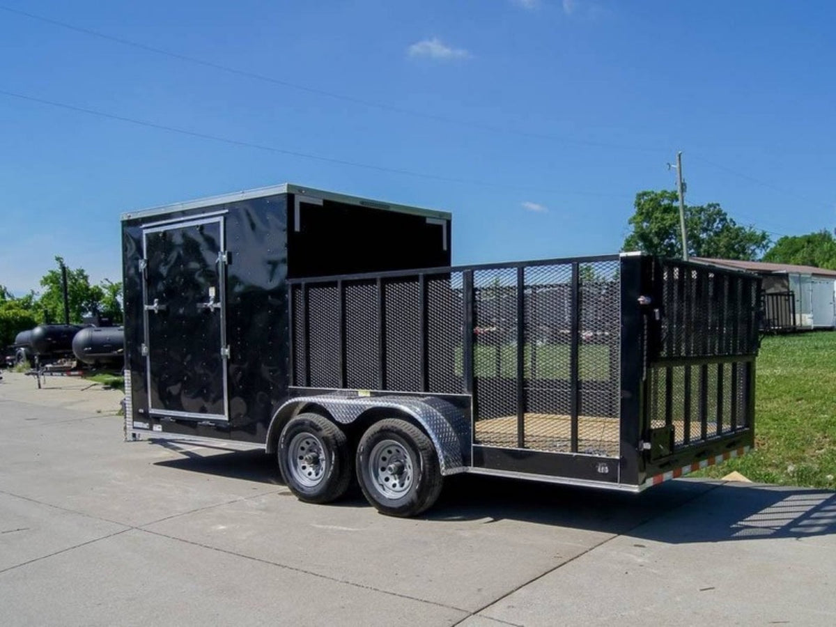 7 × 18 ft Hybrid Enclosed Trailer, photo 3