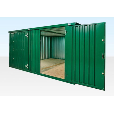 4m × 4.2m Side Linked Flat Pack Container Bundle (Powder Coated), photo 1
