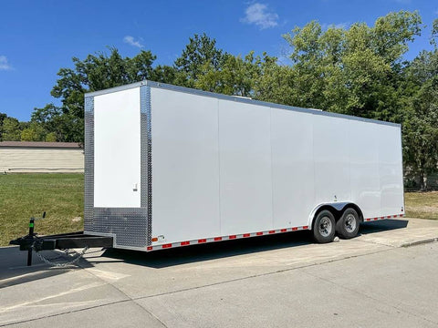 8.5 × 24 ft V-Nose Enclosed Trailer, photo 1