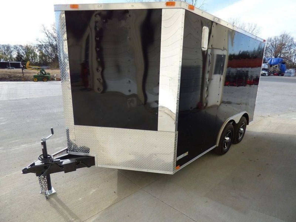 8.5 × 12 ft V-Nose Enclosed Trailer, photo 1