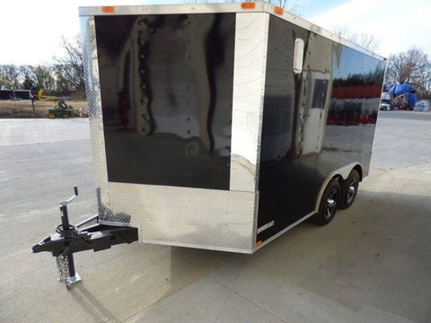 8.5 × 12 ft V-Nose Enclosed Trailer, photo 1