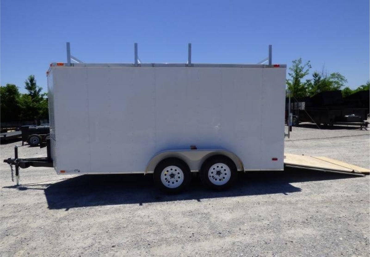 7 × 14 ft V-Nose Enclosed Trailer, photo 4