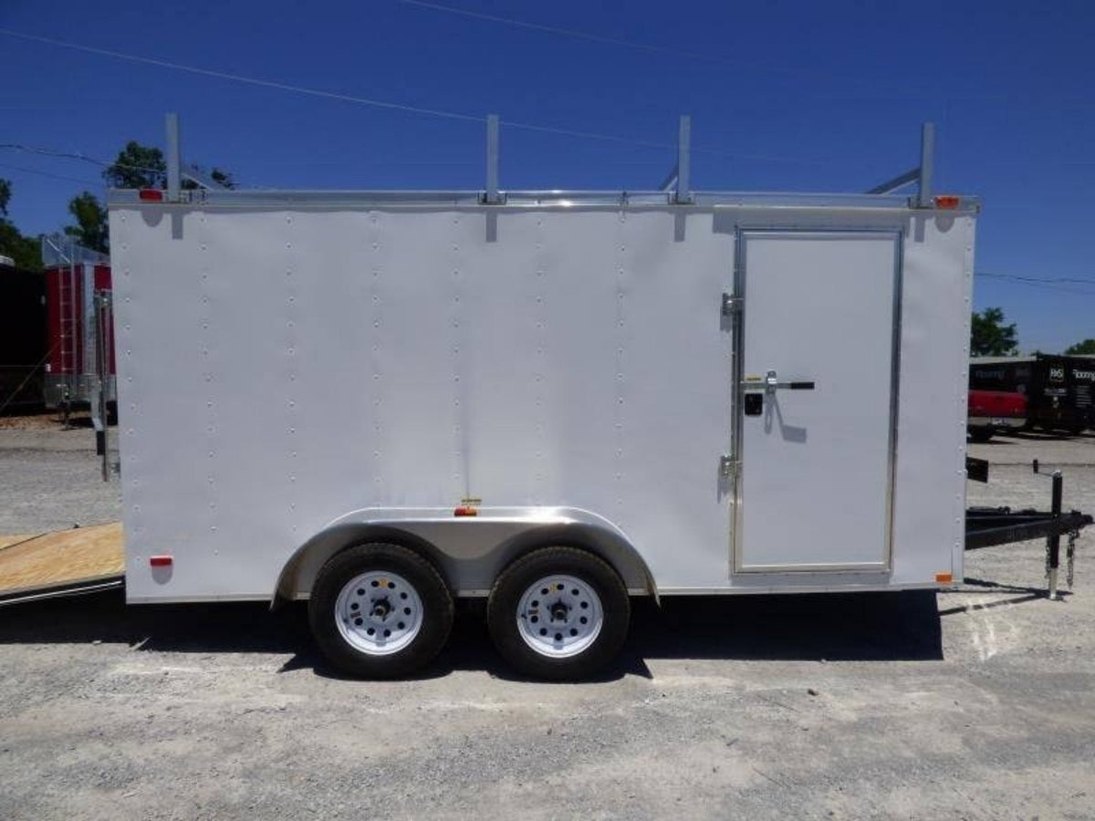 7 × 14 ft V-Nose Enclosed Trailer, photo 5