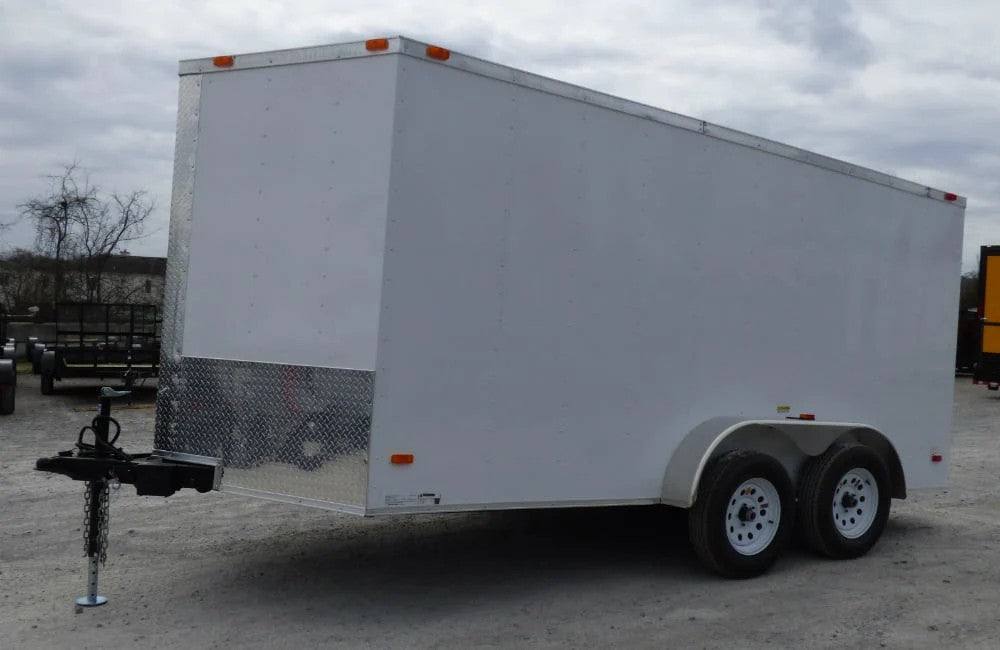 7 × 14 ft V-Nose Enclosed Trailer, photo 2