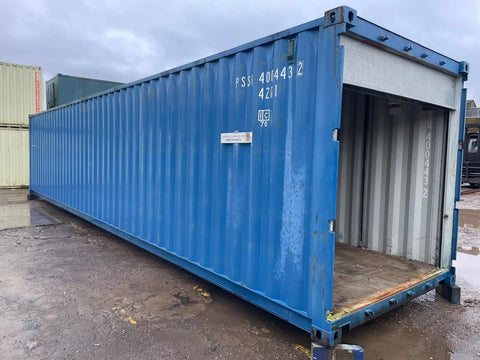 40 ft Shipping Container with Roll-Up Door, photo 1