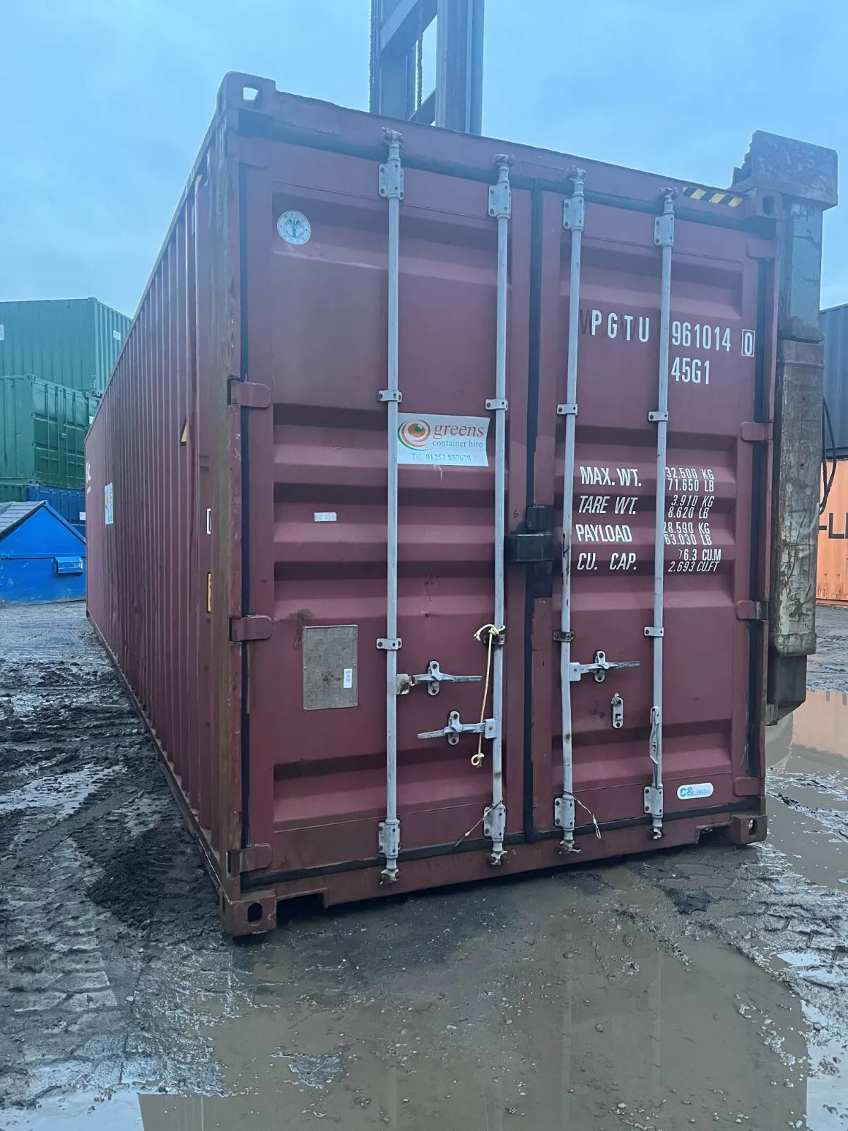 40 ft High Cube Shipping Container, photo 4