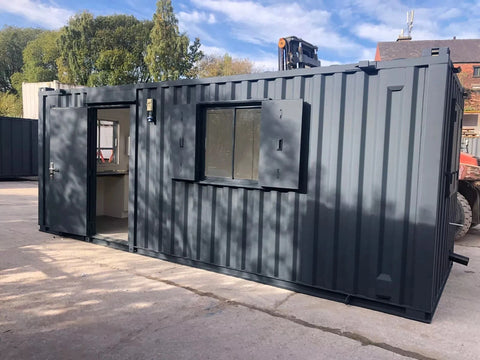 20 × 8 ft Office/Canteen/Toilet Anti Vandal/ Shipping Container, photo 1