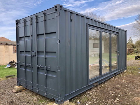 Converted Shipping Container Office Gym 20 ft, photo 1