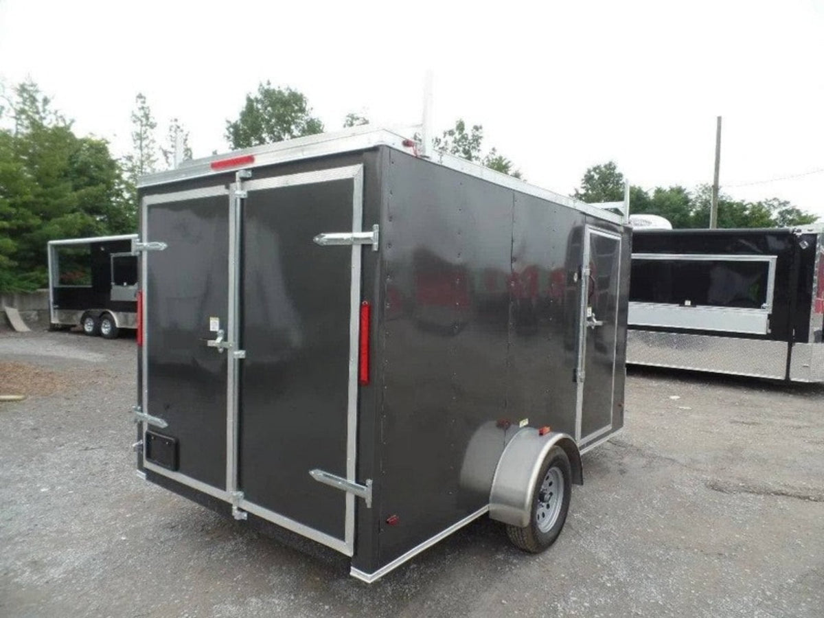 7 × 12 ft V-Nose Enclosed Trailer, photo 5