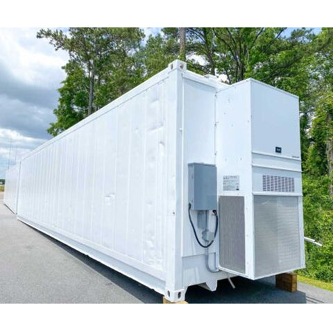 40 ft Insulated High Cube Shipping Container with HVAC, photo 1