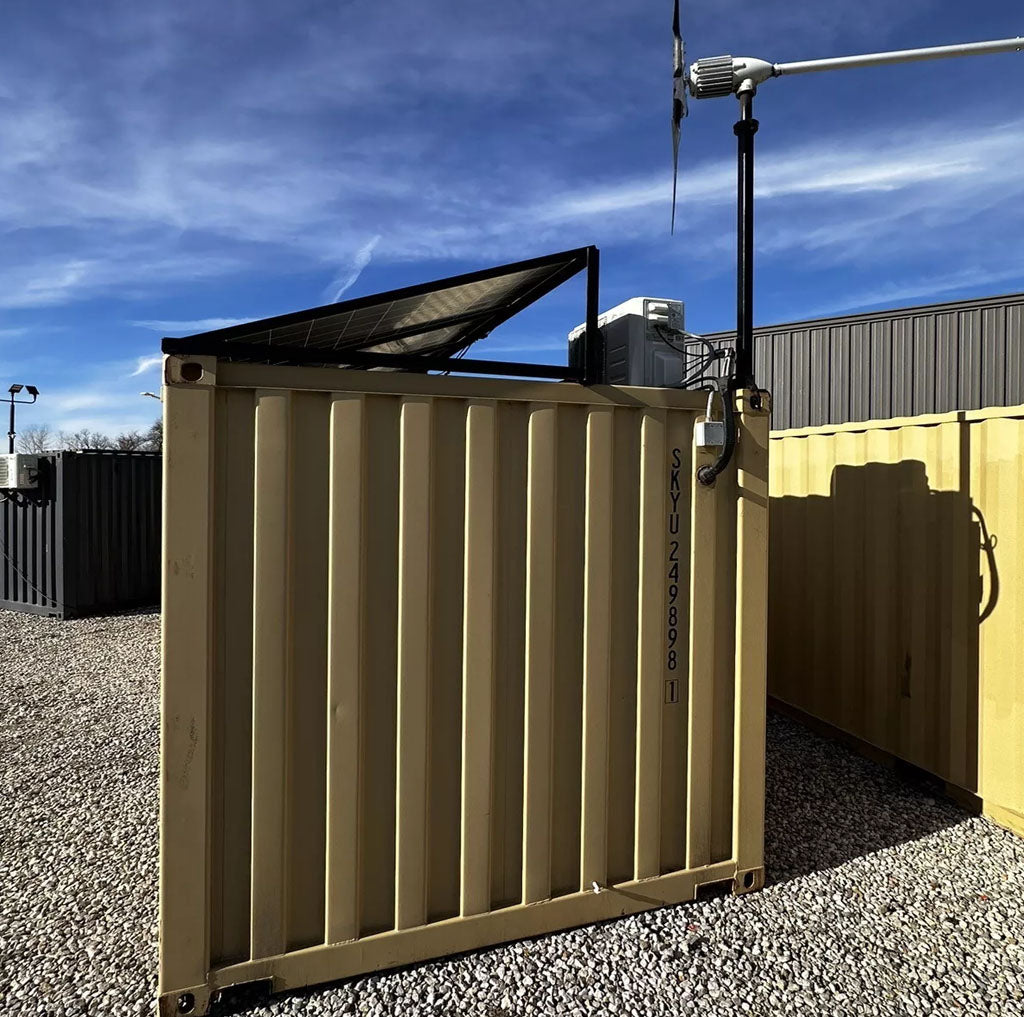 20 ft Shipping Container Office Solar Off Grid Or Grid, photo 3